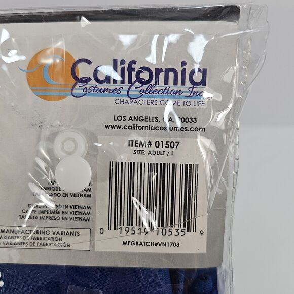 California Costumes Men's Storybook Prince Costume Blue/Red Size L - Picture 4 of 6